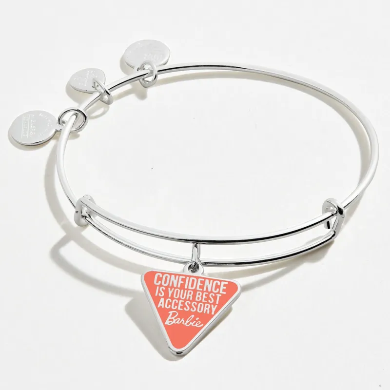 Barbie© 'Confidence Is Your Best Accessory' Charm Bangle sold by Alex and Ani