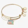 'High Tides Good Vibes' Charm Bangle sold by Alex and Ani
