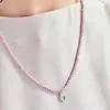 Love Heart + Purple Bead Necklace, Adjustable sold by Alex and Ani