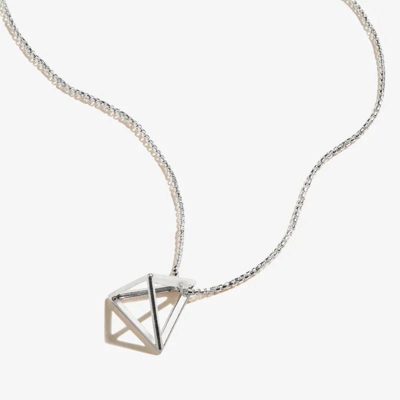 3D Triangle Necklace sold by Alex and Ani