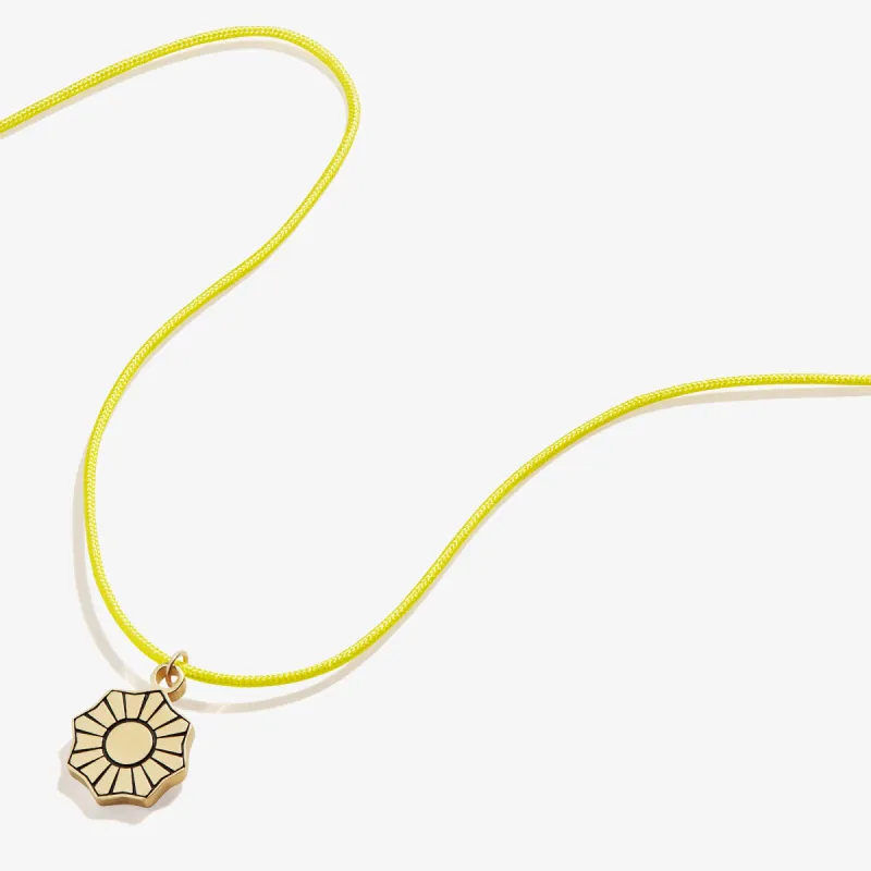 Sunshine Cord Necklace, 18" sold by Alex and Ani