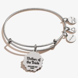 Mother of the Bride Crystal Charm Bangle sold by Alex and Ani