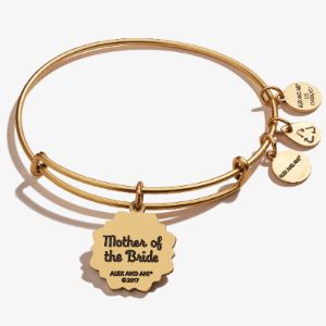 Mother of the Bride Crystal Charm Bangle sold by Alex and Ani