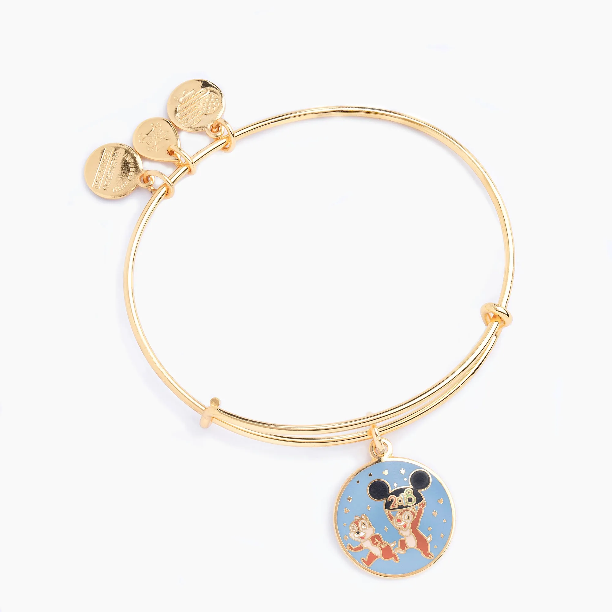 Disney® Chip and Dale Charm Bangle sold by Alex and Ani product image thumbnail 2