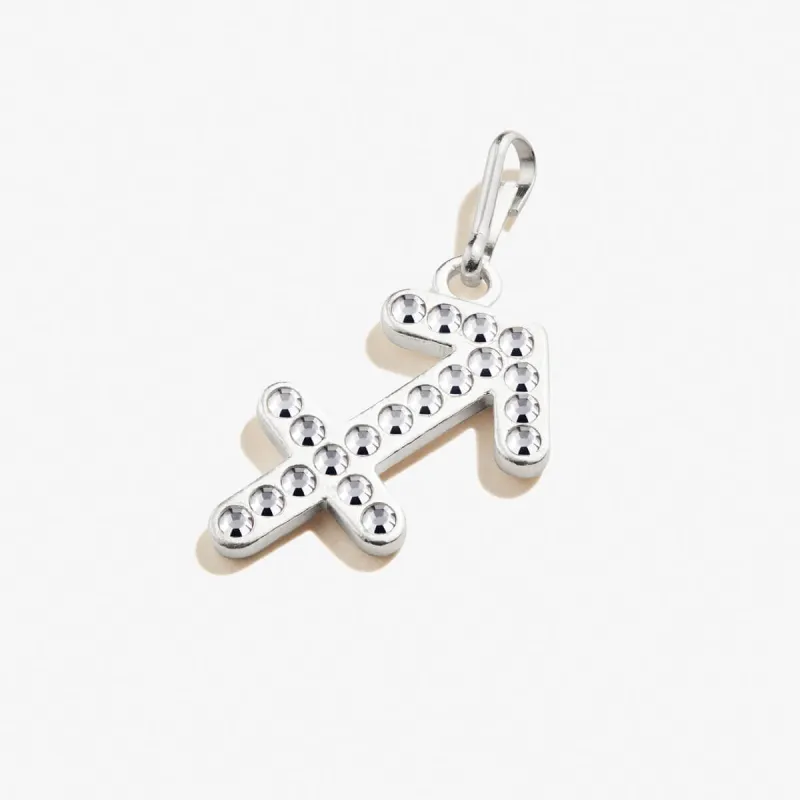 Sagittarius Zodiac Pavé Crystal Charm sold by Alex and Ani