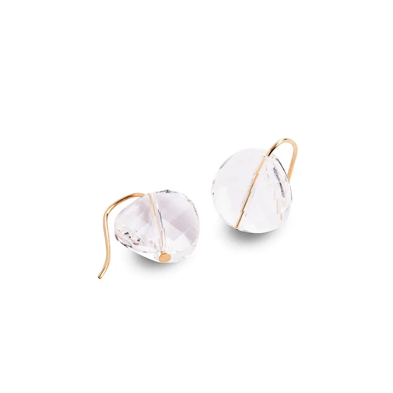 Crystal Round Earrings sold by Alex and Ani
