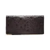 Fold Over Leather Clutch, Black sold by Alex and Ani