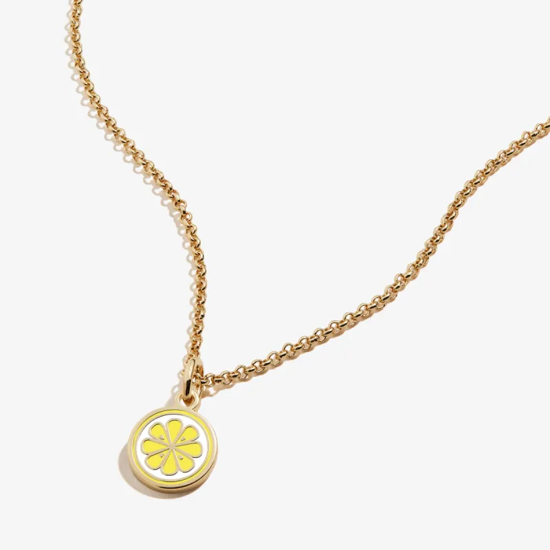 Zest for Life Lemon Charm Necklace sold by Alex and Ani