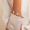 October Birthstone Charm Bangle, Rose sold by Alex and Ani