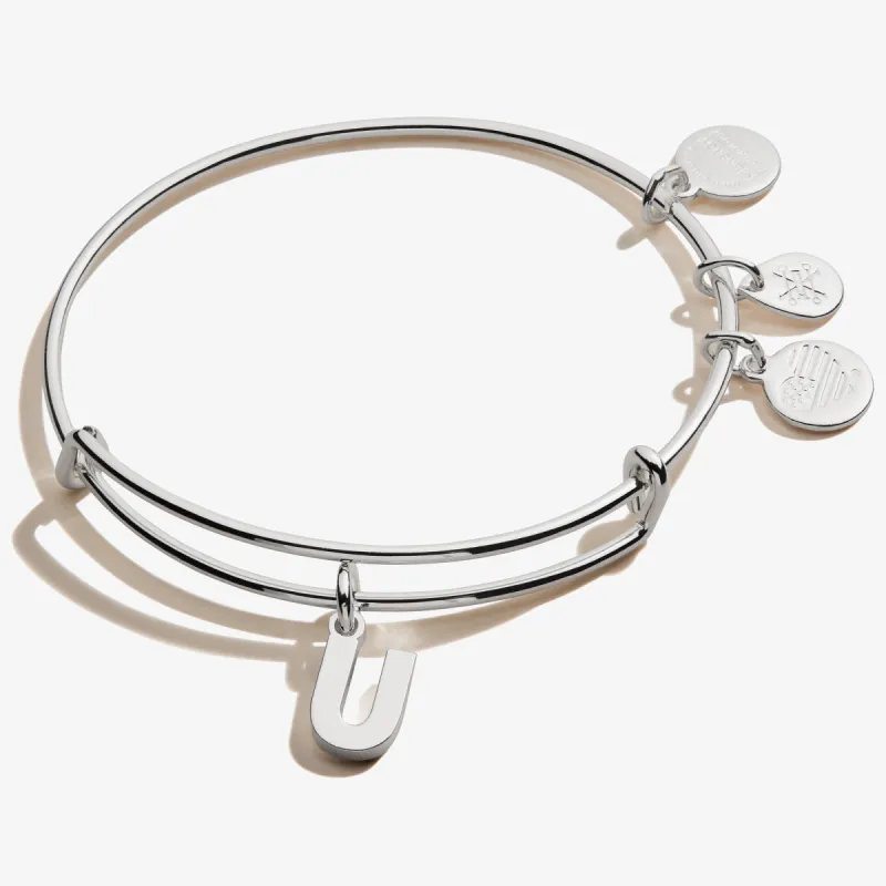 Initial U Charm Bangle sold by Alex and Ani