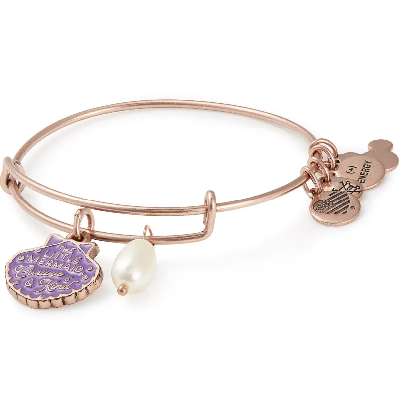 Disney® Ariel 'Curious & Kind' Duo Charm Bangle sold by Alex and Ani