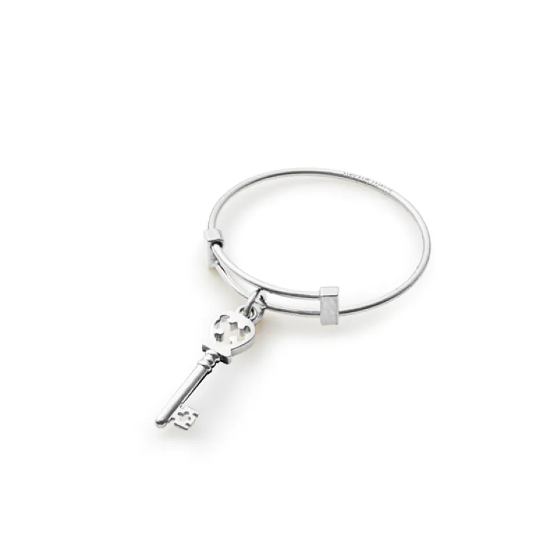 Skeleton Key Wire Ring, Expandable made by Alex and Ani