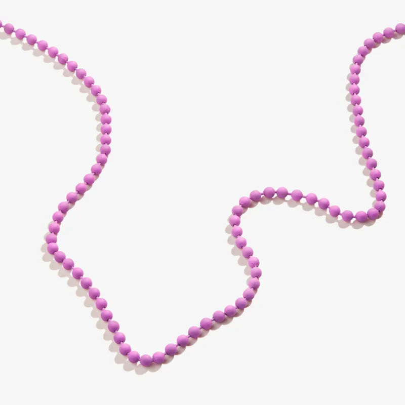 Ball Chain Necklace, Purple sold by Alex and Ani