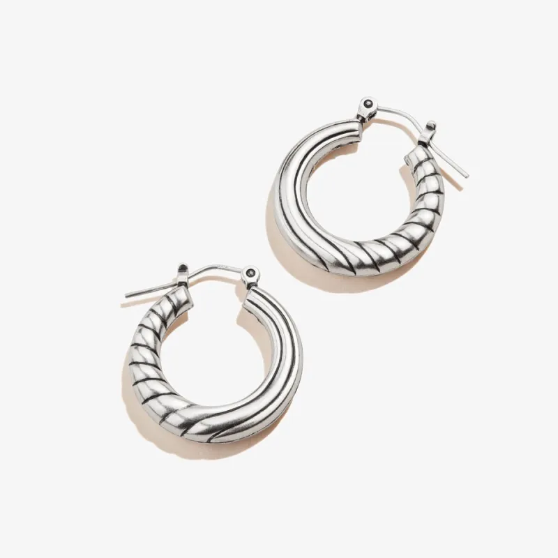 Twisted Hoop Earrings sold by Alex and Ani