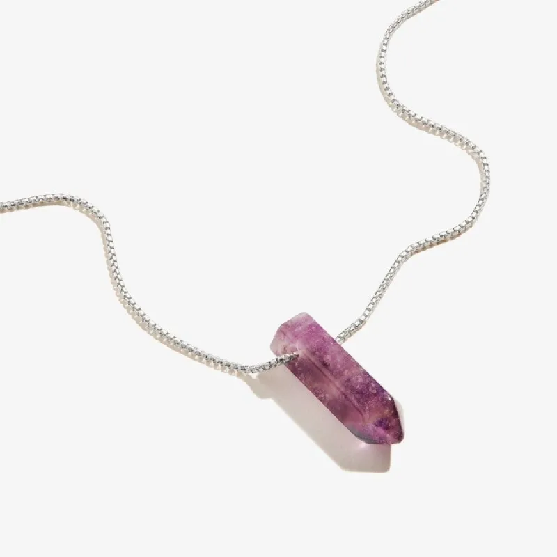 Amethyst Gemstone Necklace sold by Alex and Ani