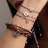 Elation Beaded Bangle, Gunmetal Gray sold by Alex and Ani