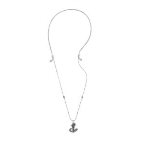 Anchor + Crystal Charm Necklace sold by Alex and Ani