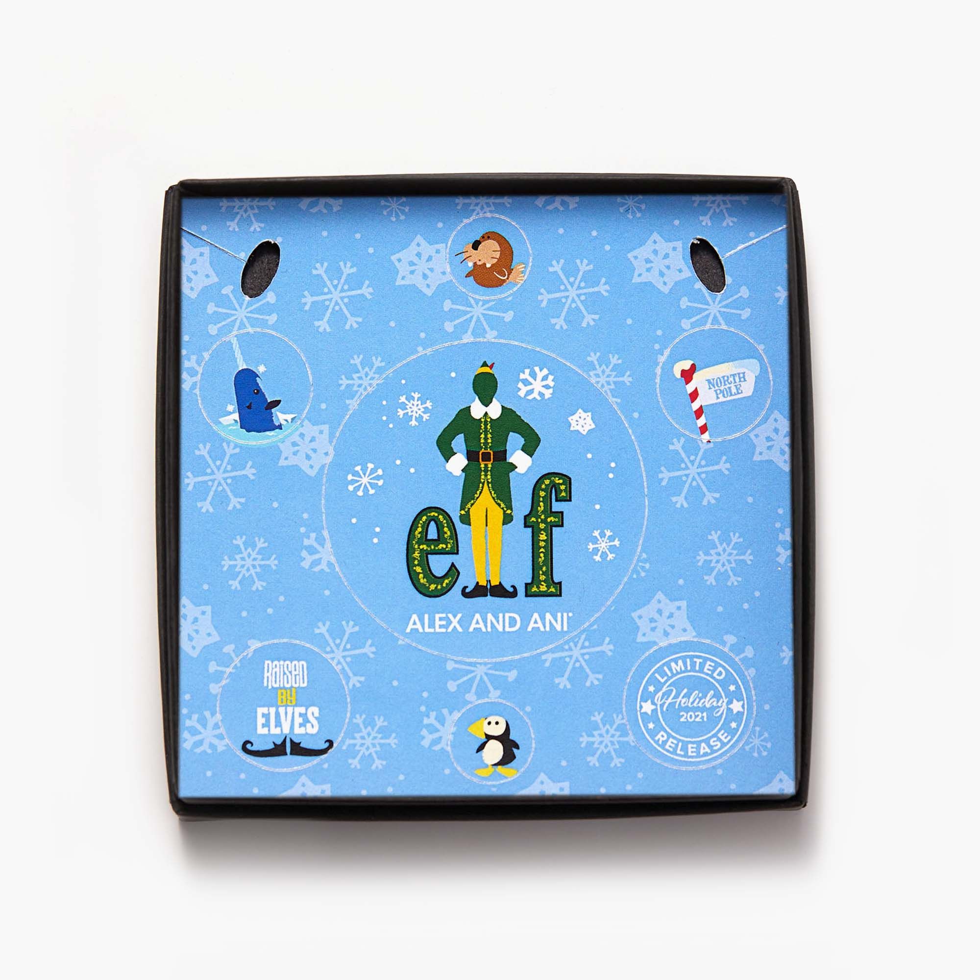 Elf™ 'Smiling Is My Favorite' Duo Charm Bangle sold by Alex and Ani product image thumbnail 3