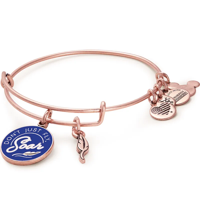 Disney® Dumbo 'Don't Just Fly, Soar' Duo Charm Bangle sold by Alex and Ani