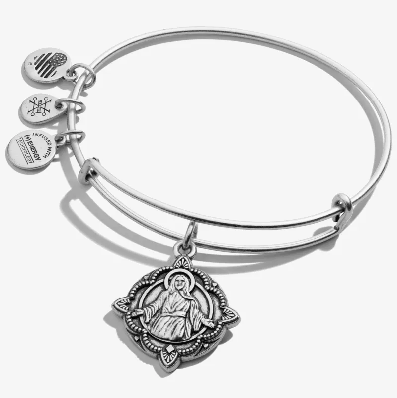 Jesus Charm Bangle sold by Alex and Ani