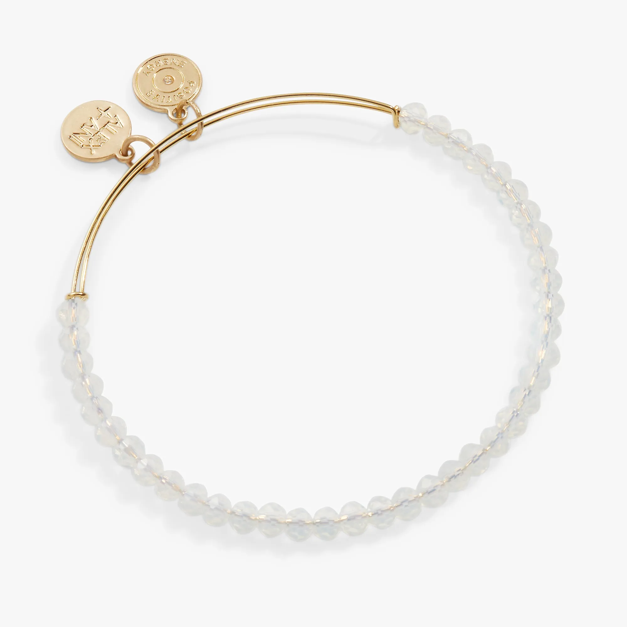 Moonstone Beaded Bangle sold by Alex and Ani