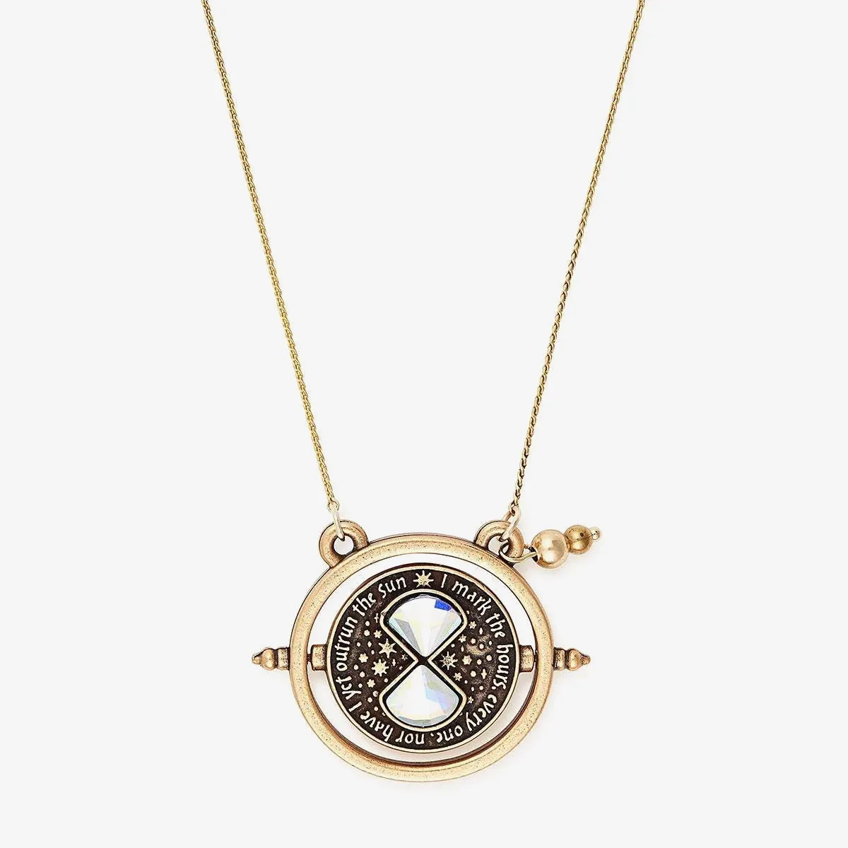 Harry Potter™ Time Turner Spinner Necklace sold by Alex and Ani