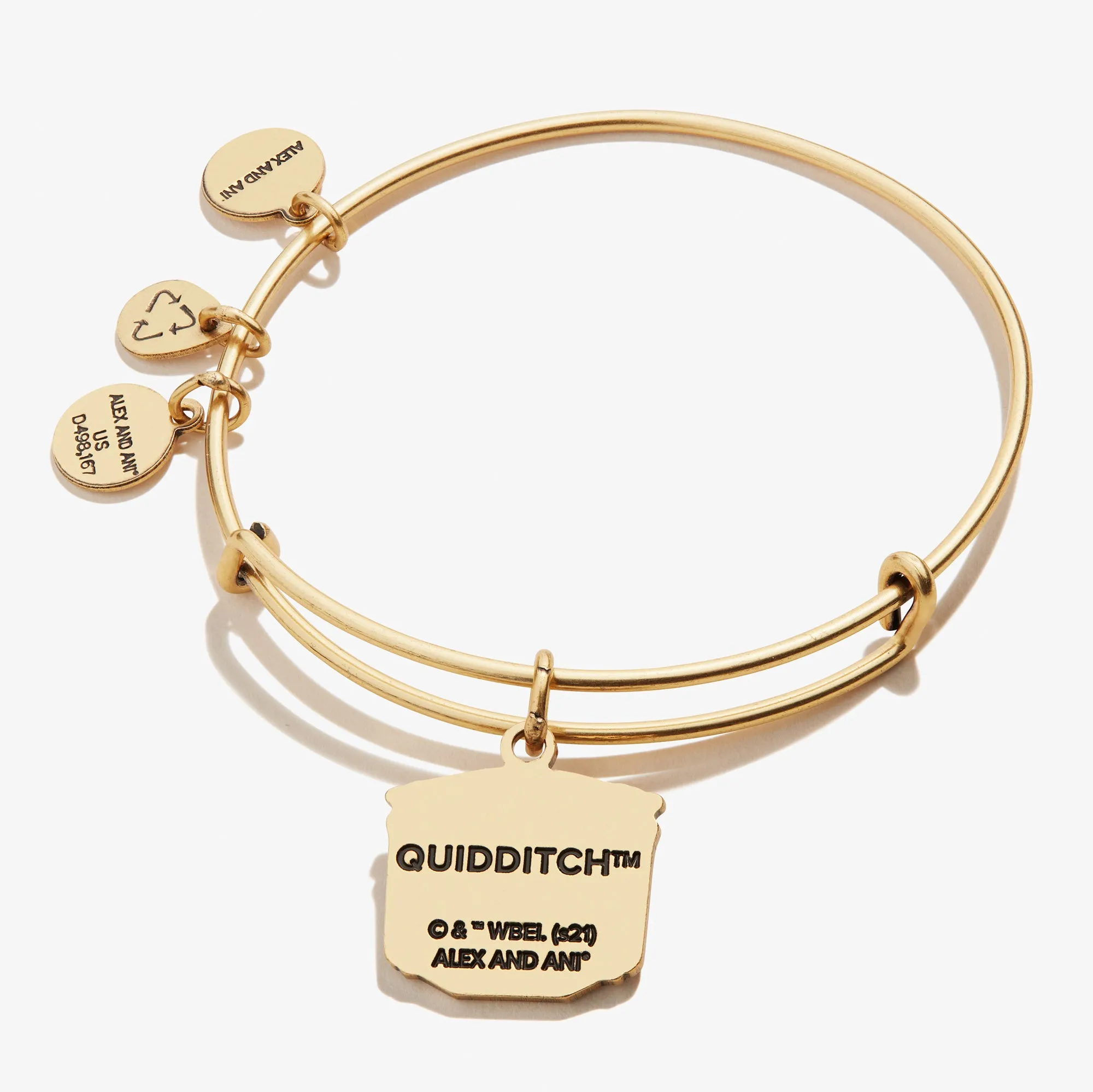 Harry Potter™ 'Quidditch Pitch' Charm Bangle sold by Alex and Ani product image thumbnail 2
