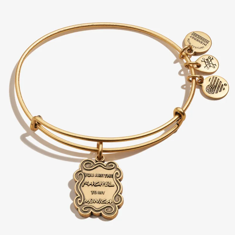 Friends, 'The Rachel To My Monica' Charm Bangle sold by Alex and Ani
