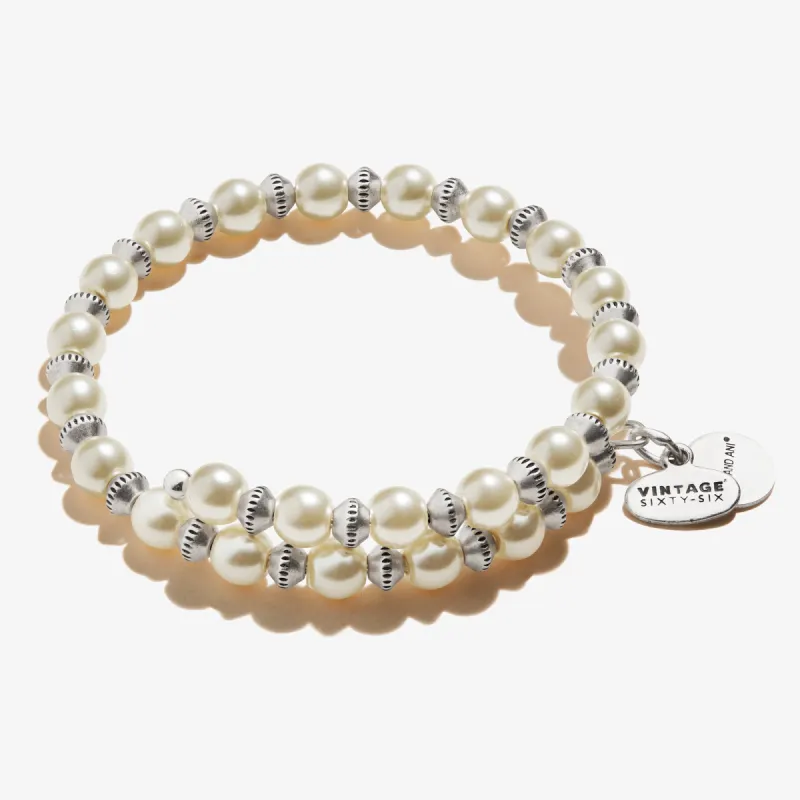 Pearl Wrap Bracelet sold by Alex and Ani