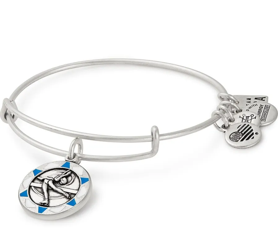Team USA Figure Skating Charm Bangle sold by Alex and Ani