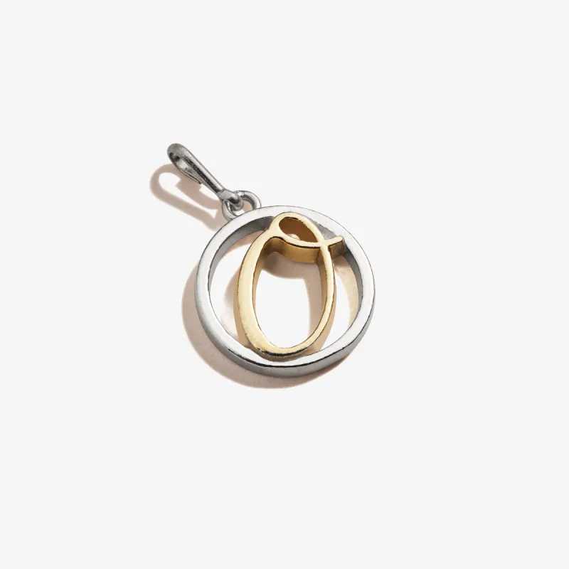 Initial O Charm, Two-Tone sold by Alex and Ani