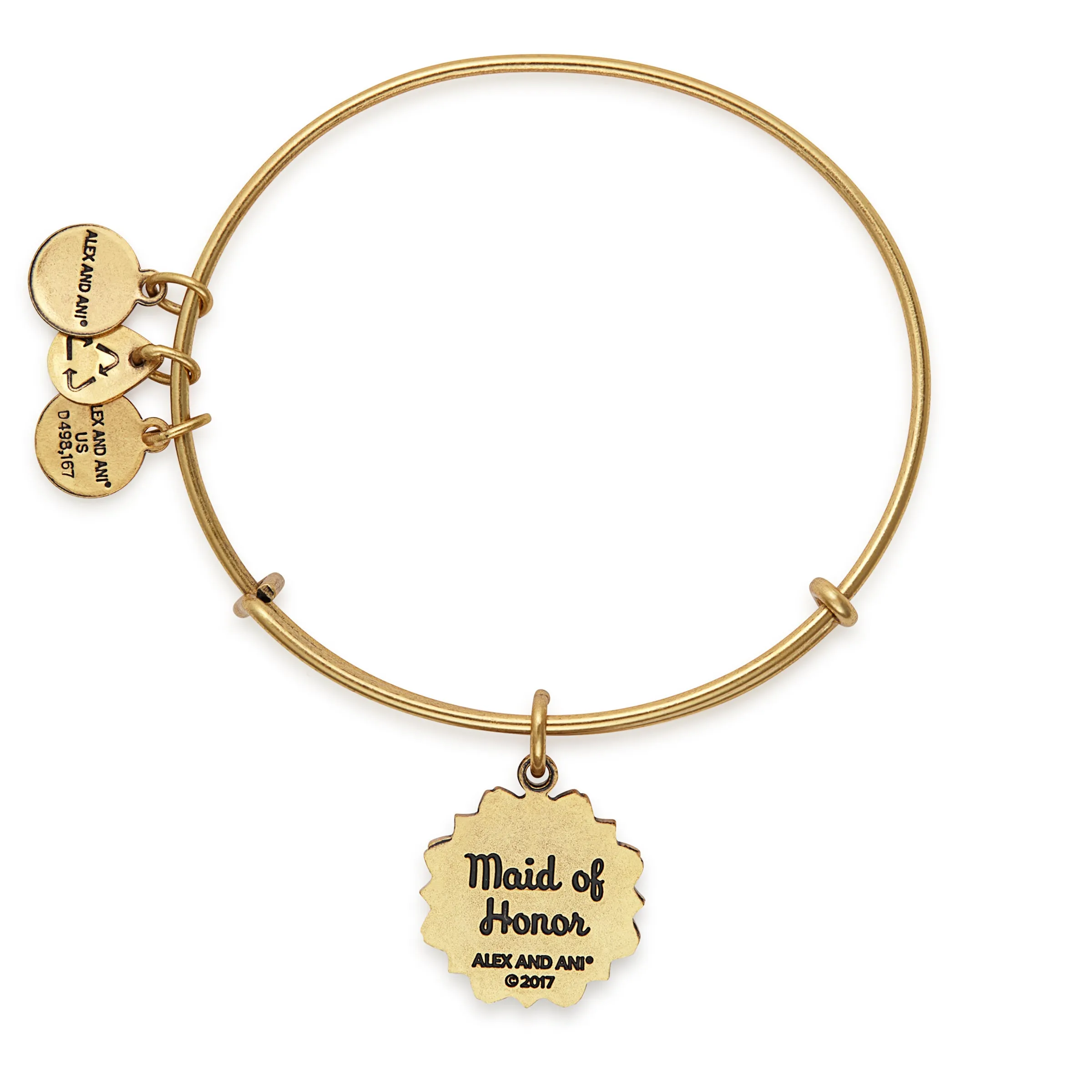 Maid of Honor Charm Bangle Bracelet sold by Alex and Ani product image thumbnail 2