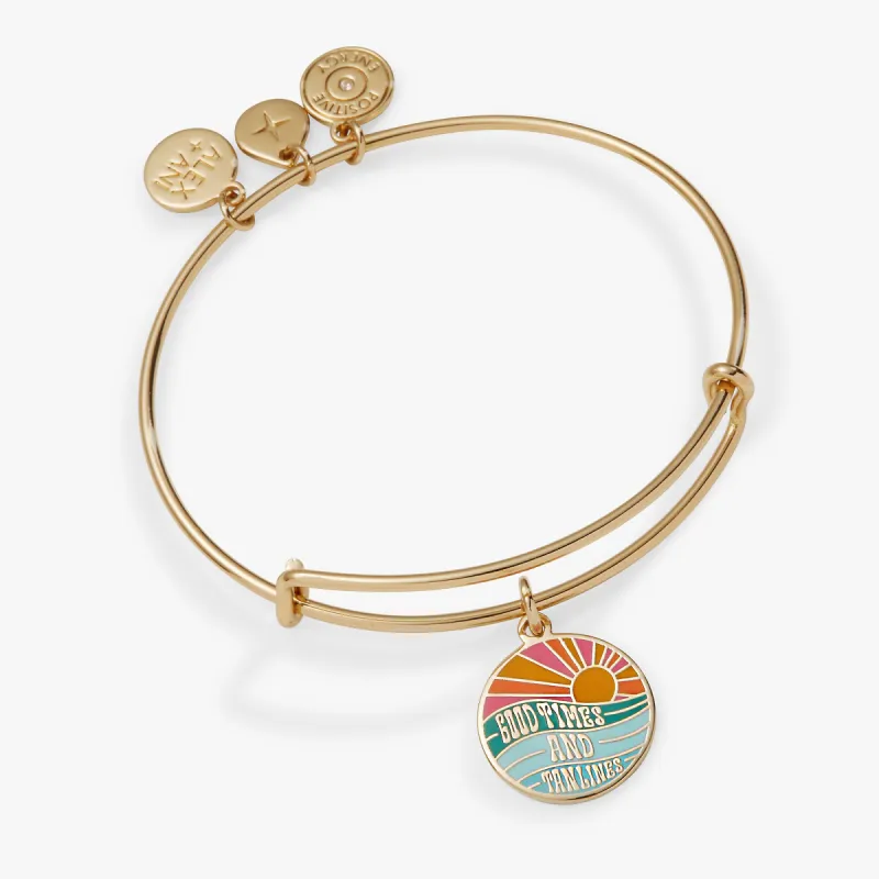 'Good Times and Tan Lines' Charm Bangle sold by Alex and Ani