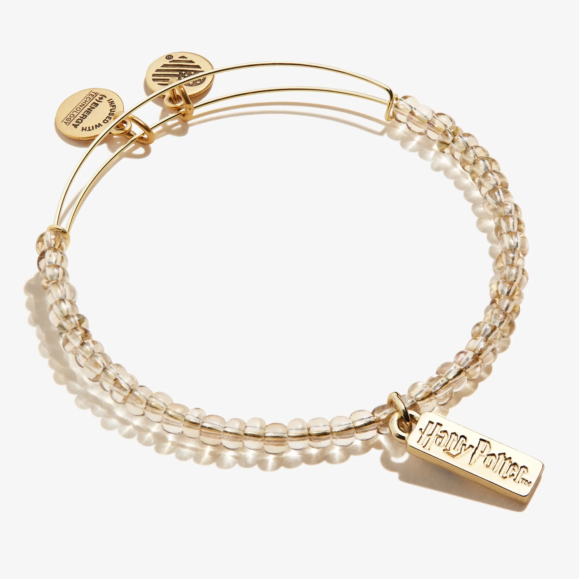 Harry Potter™ Illumination Beaded Charm Bangle, Gold sold by Alex and Ani