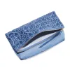 Gabriel Leather Fold Over Clutch, Tidal Blue sold by Alex and Ani