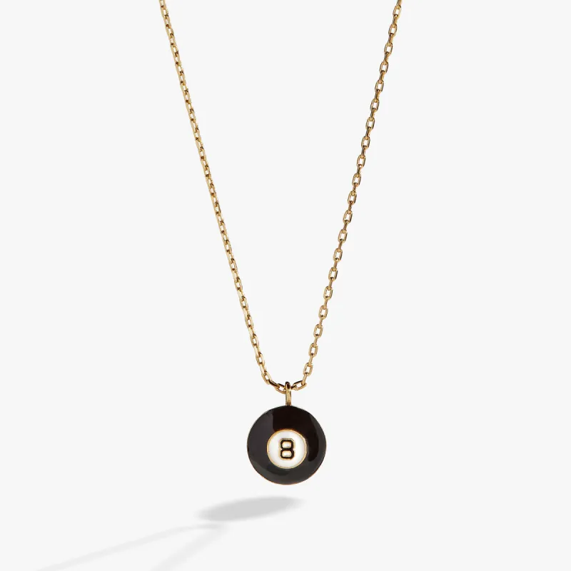 Nostalgia Eight Ball Necklace sold by Alex and Ani
