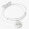 Hidden Message Infinity Affirmation Bangle sold by Alex and Ani
