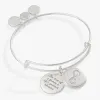 Hidden Message Infinity Affirmation Bangle sold by Alex and Ani