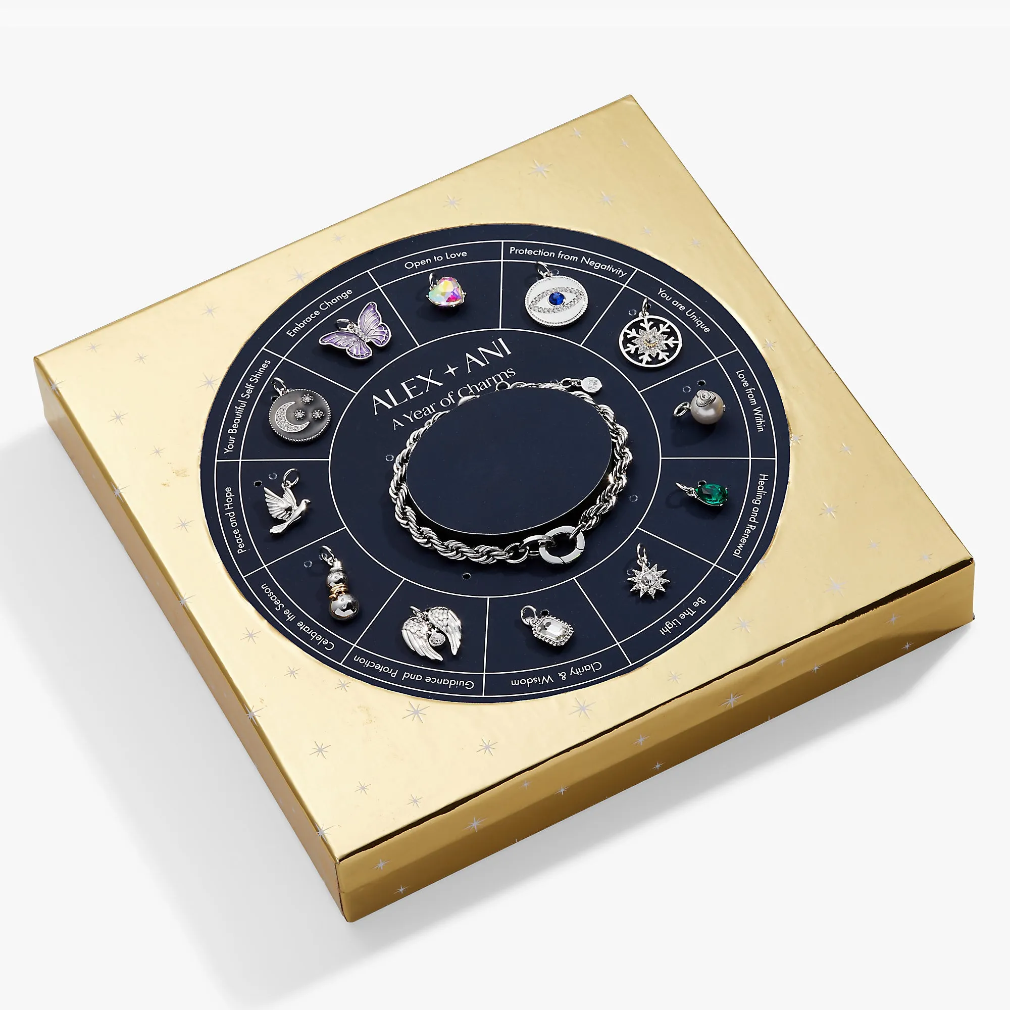 'Year In Charms' Mix + Match Charm Bracelet Gift Set sold by Alex and Ani