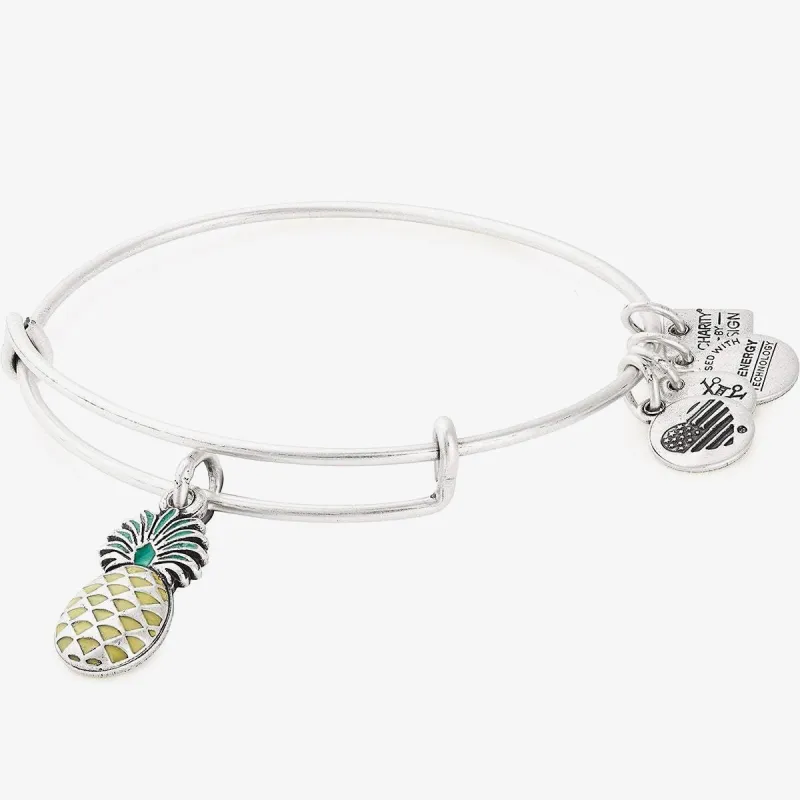 Pineapple Charm Bangle, Color sold by Alex and Ani