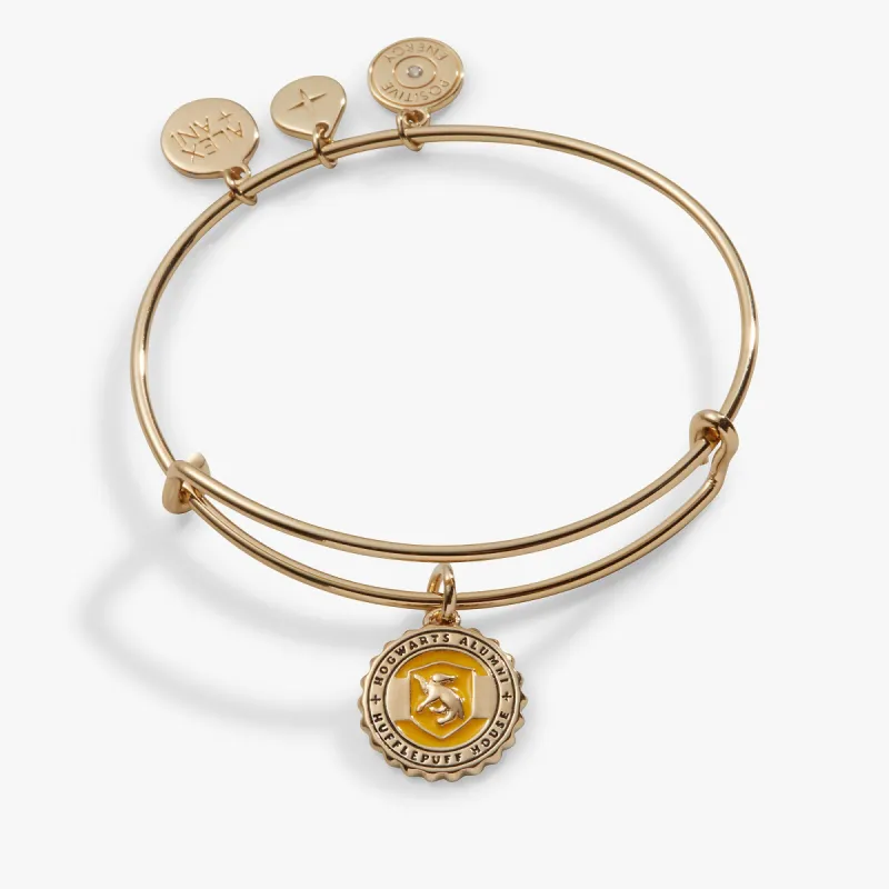 Harry Potter™ Hufflepuff House Charm Bangle sold by Alex and Ani