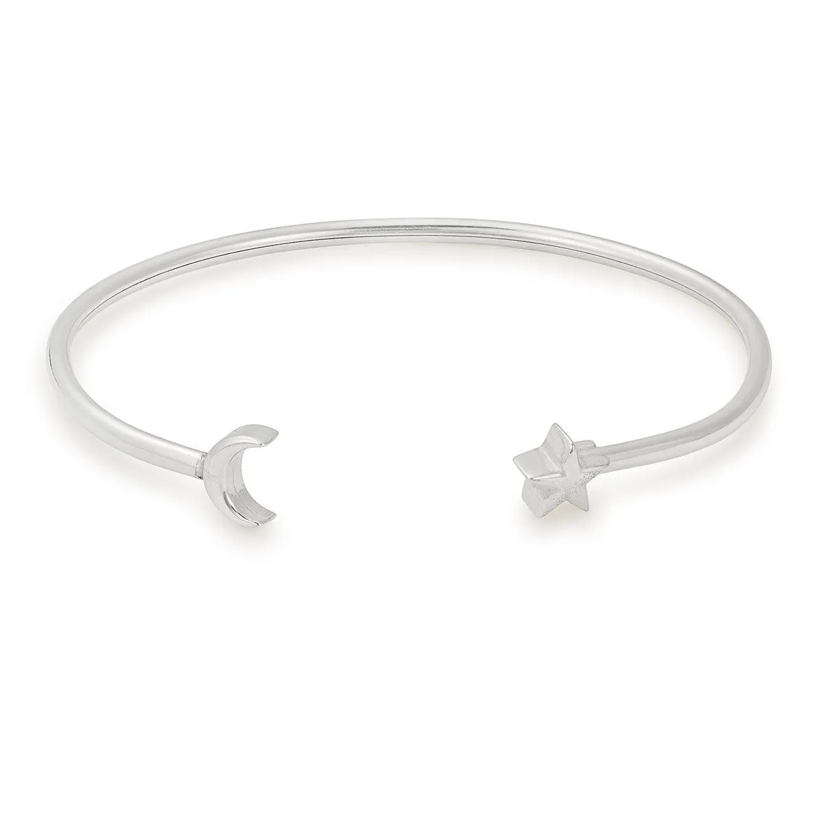 Moon + Star Cuff Bracelet sold by Alex and Ani