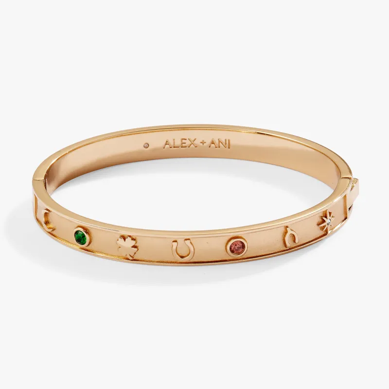 Lucky Hinge Bangle sold by Alex and Ani
