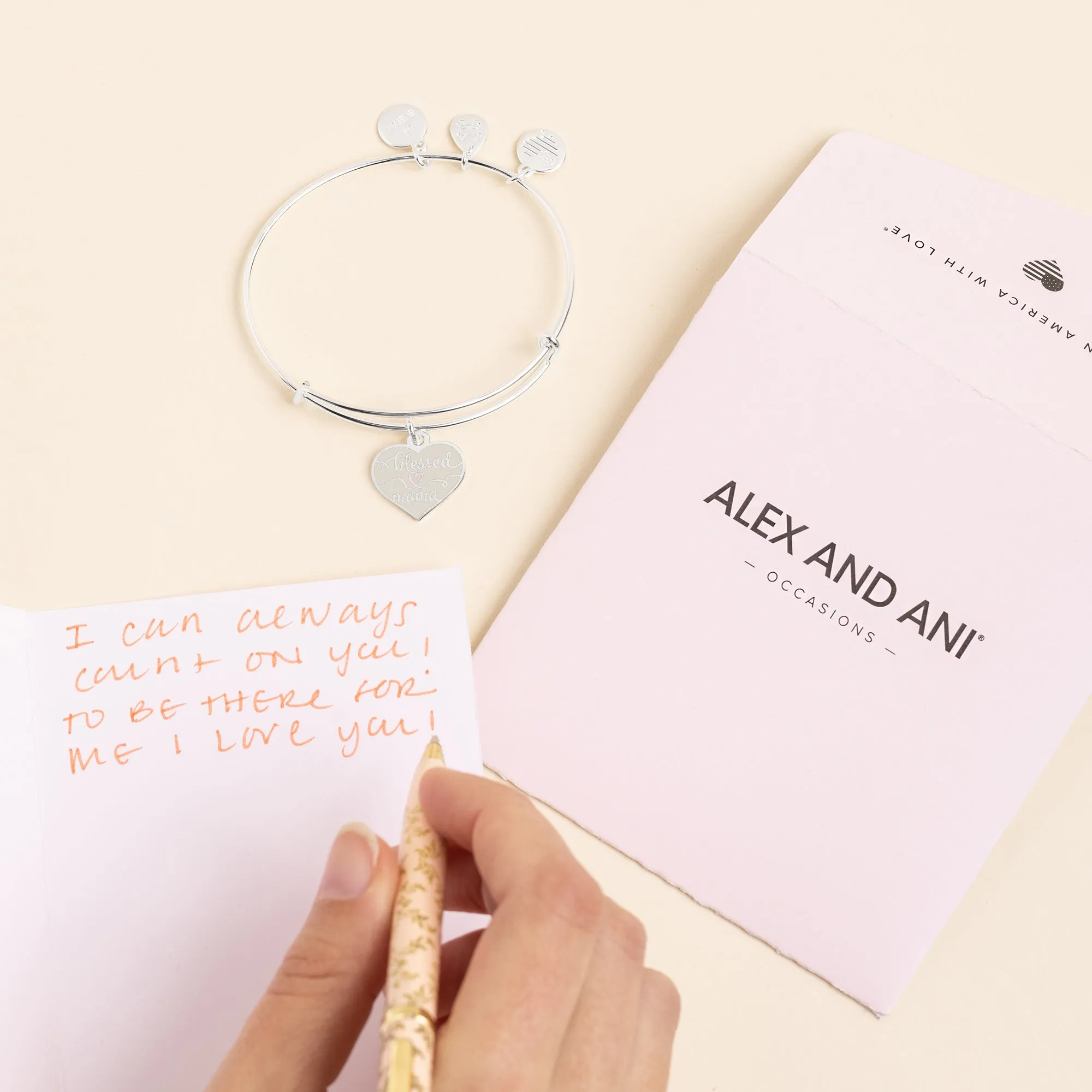 'Blessed Mama' Charm Bangle sold by Alex and Ani product image thumbnail 4