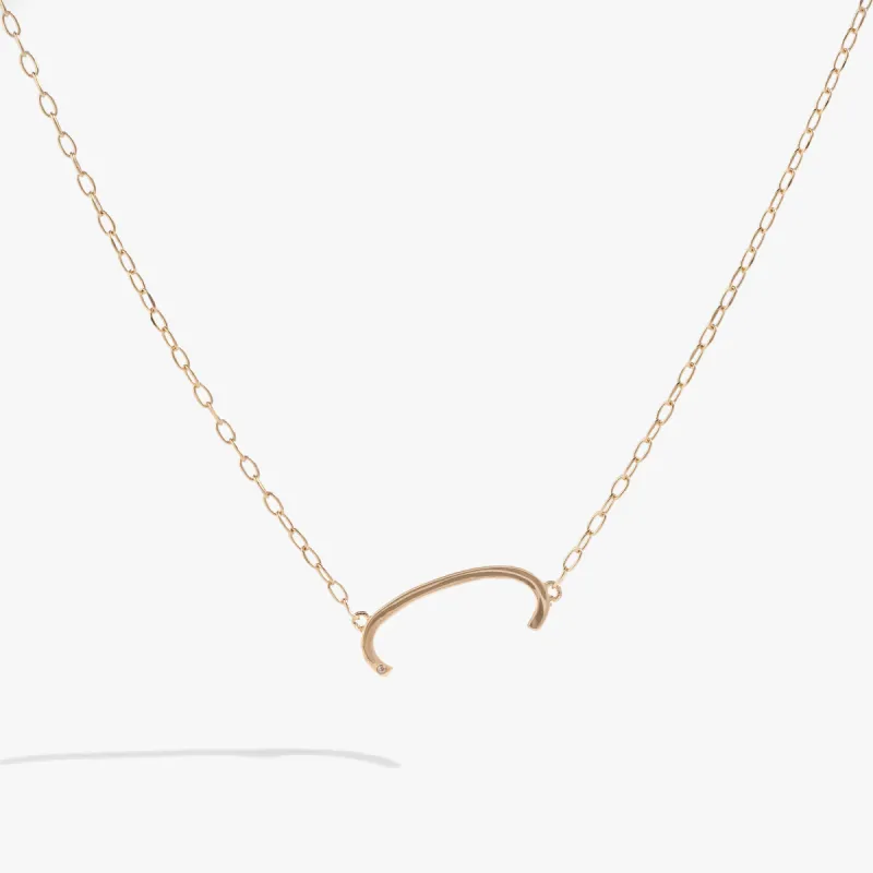 Initial C Precious Elongated Necklace sold by Alex and Ani