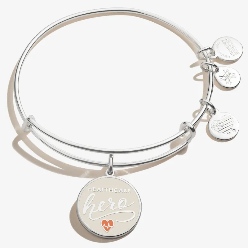 Healthcare Hero Charm Bangle sold by Alex and Ani