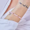 Pink Beaded Stretch Bracelet, Small sold by Alex and Ani