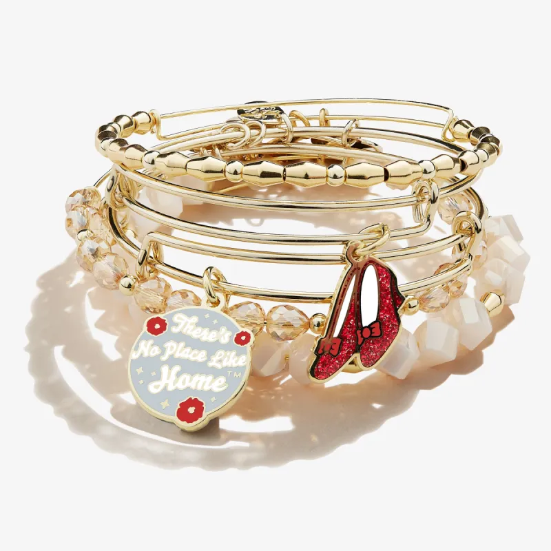 Wizard of Oz™ 'There’s No Place Like Home' Charm Bangle, Set of 5 sold by Alex and Ani