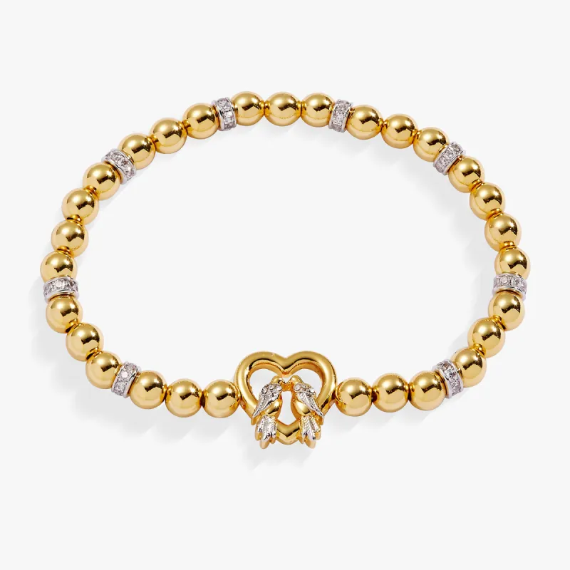 Love Birds Stretch Beaded Bracelet sold by Alex and Ani