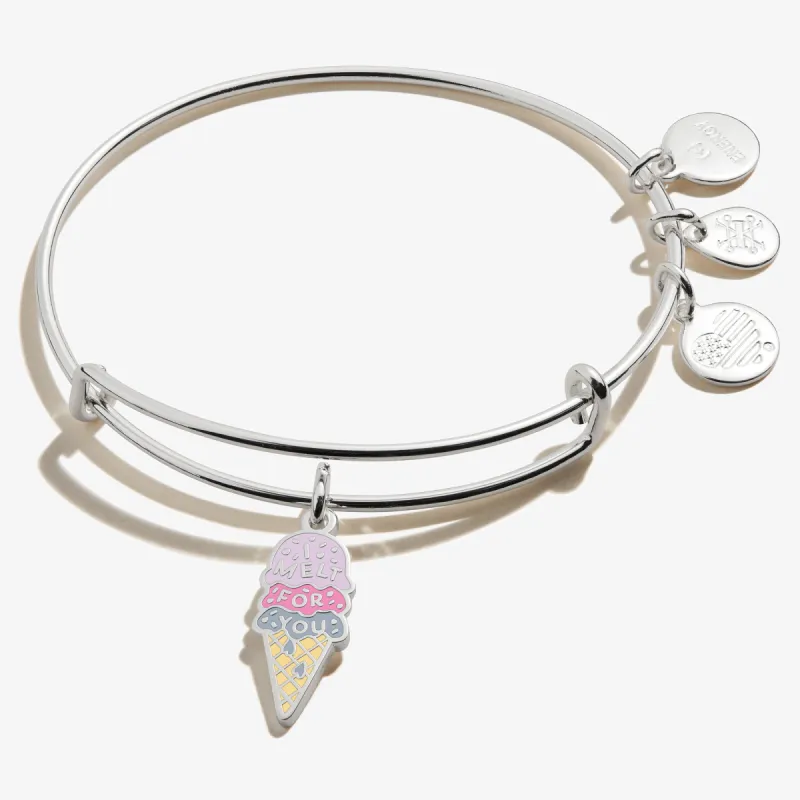 'I Melt for You' Charm Bangle Bracelet sold by Alex and Ani